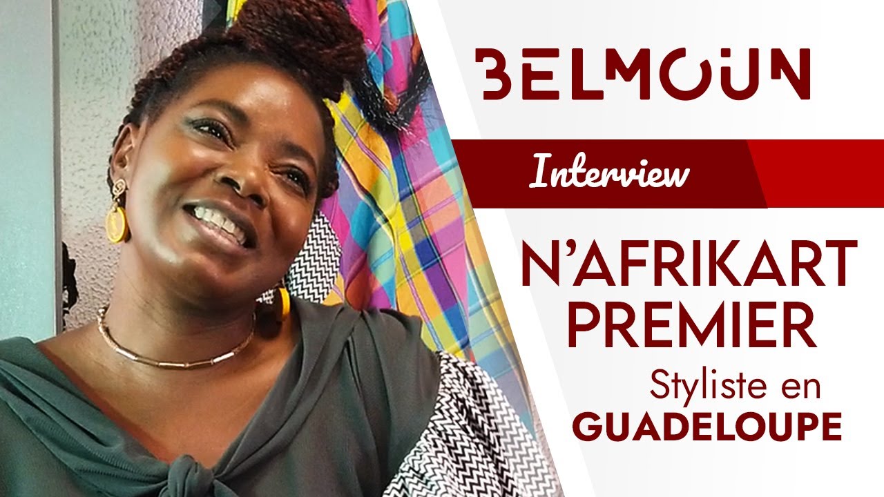 N'afrikart Premier - styliste designer en GUADELOUPE (interview)