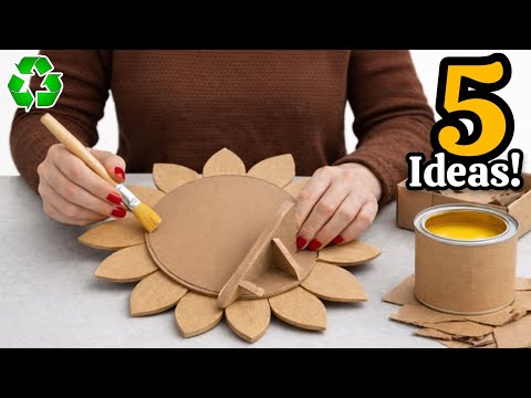 Super Beautiful but Low-Cost! 5 Best DIY Space-Saving Craft Ideas from Waste Material ♻️#2026