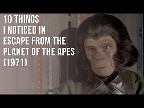 10 Things I noticed in Escape From The Planet Of The Apes 1971