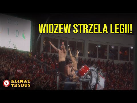 Widzew strzela Legii! Zobacz tę reakcję! | Ooo łódzki Widzew ole! | Widzew Łódź - Legia Warszawa 1:0