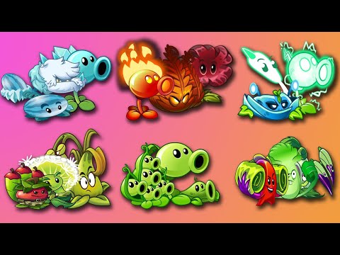 PvZ 2 Challenge  - Random 6 Team Plants Battlez VS Zcorp Zombie - Who Will Win?