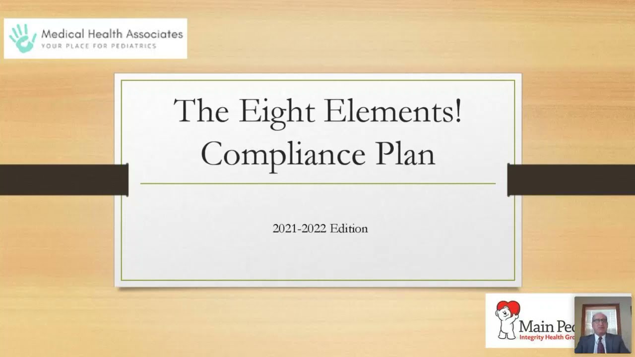 Fraud Waste and Abuse the Eight Elements! Compliance Plan
