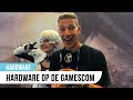 Een PC-sneaker en een monitor waar je in kan wonen - Dikste hardware op Gamescom 2022