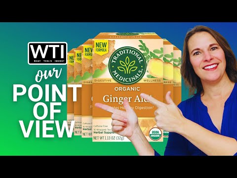 Traditional Medicinals Ginger Tea - WTI product video review