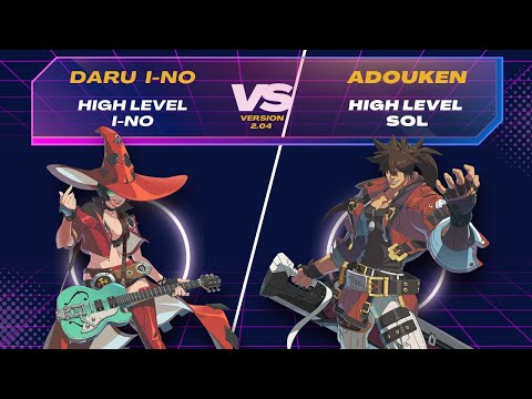 GGST ▰ Daru I-No (I-No) vs Adouken (Sol Badguy). Guilty Gear Strive Top Tier Matchup