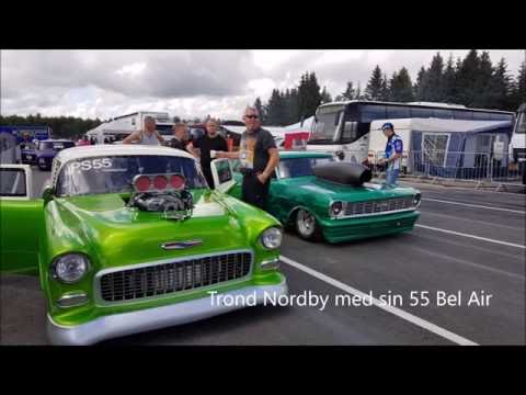 Dragrace Gardermoen Raceway 2016 Vidar Pettersen vs Trond Nordby
