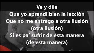 LETRA YA NO ME DUELE MAS SILVESTRE DANGOND FT FARRUKO lyrics