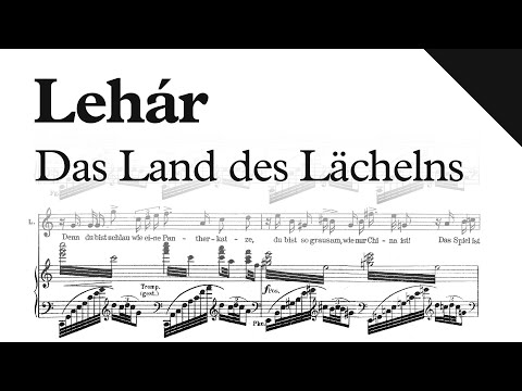 Lehár - Das Land des Lächelns (Sheet Music)