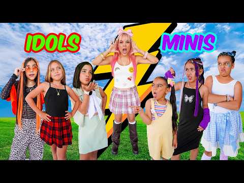 MINI INFLUENCERS MEET THE IDOLS 😱 (CHAPTER 1)