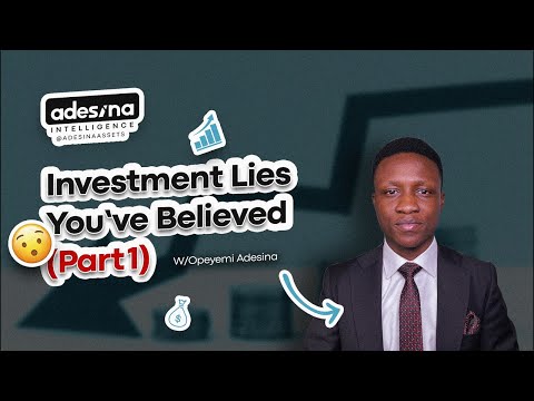 Common Investment Lies (Diversification) | Adesina Intelligence