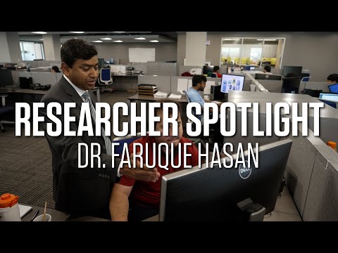 Researcher Spotlight: Dr. Faruque Hasan