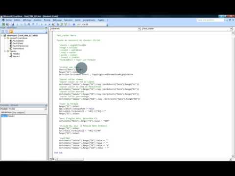 Excel VBA 112 Améliorer sa macro - valeur d'une cellule