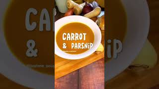 Download lagu Spicy carrot and parsnip soup. Cheap, low fat and full of goodness ! Make 1 bowl with Justme mp3