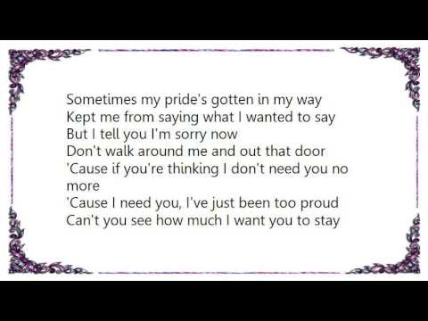 Thumbnail for Chad Brock - I Ain't Cryin' Lyrics by Chad Brock