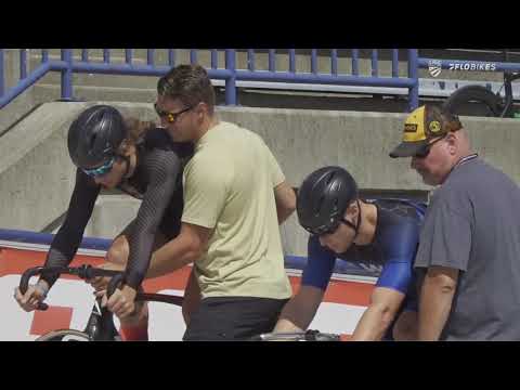 2021 USA Cycling Collegiate Track Nationals: Men's Sprint: 1/8 finals, Ian Borella vs. Mateo Marasas