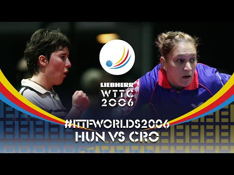 Cornelia Vaida vs Kristina Toth  | 2006 World Table Tennis Championships