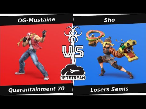 Quarantainment 70 Losers Semis - OG-Mustaine (Terry) Vs Sho (Min Min) - SSBU