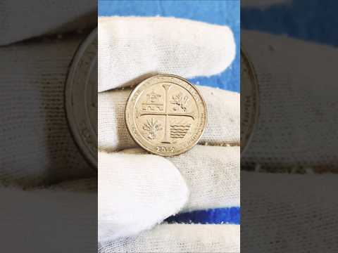 Moneda conmemorativa: Misiones de San Antonio, Texas #sanantonio #texas #quarter #americanbeauty #us