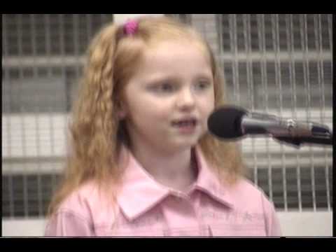 Little girl singing  BLUE Kortney Jean  age 7 LeAnn Rimes