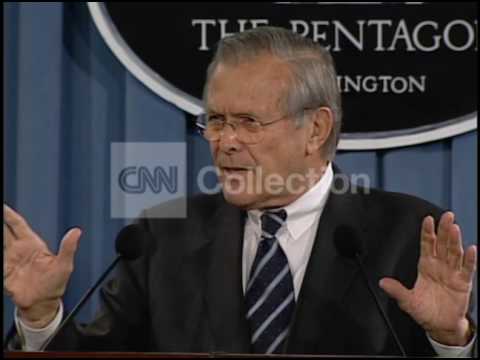 RUMSFELD/BACK OFF