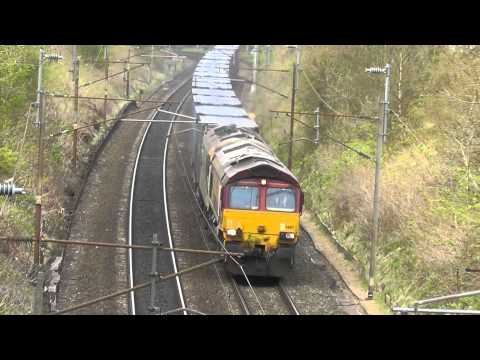 66187/(92002 DIT) 4m63 Mossend - Hams Hall 3rd May 2013