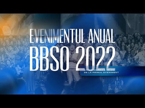 BBSO - Evenimentul Anual 2022