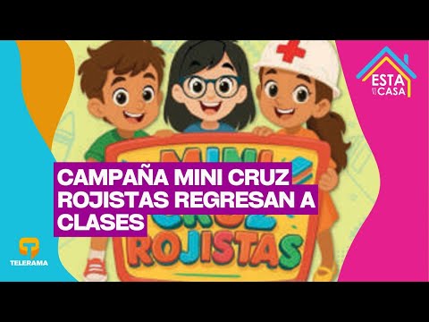 Cruz Roja Pichincha lanza por cuarto año la campaña Mini Cruz Rojistas regresan a clases