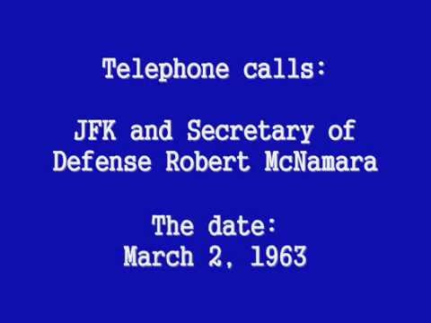 JFK and Robert McNamara on defense matters