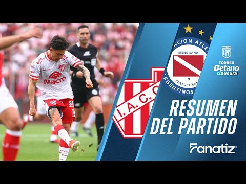 Instituto 2 vs 0 Argentinos Juniors - Resumen del Partido - #TorneoBetanoClausura2025