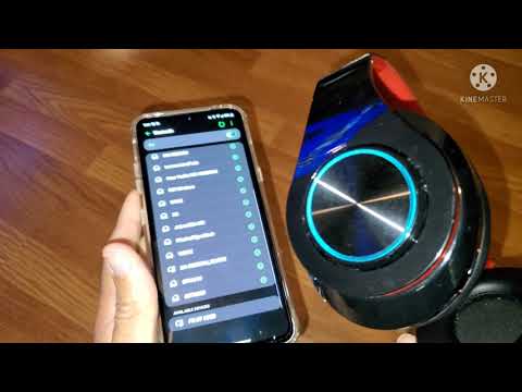 How to pair B39 Bluetooth headphones quick tutorial