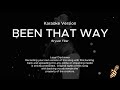 Bryson Tiller Been That Way Karaoke Version