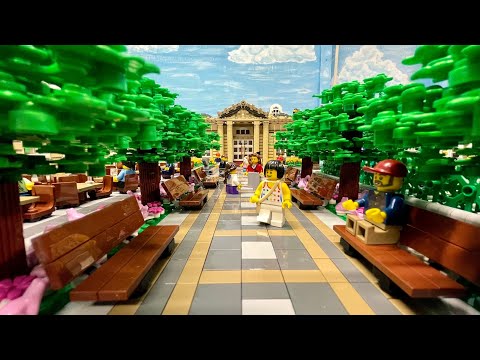 Museumsplatz fertig! - Bau einer Lego Stadt Teil 217.