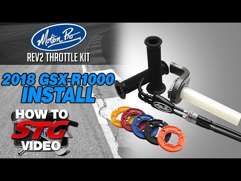 Motion Pro 2018 Suzuki GSX-R1000 REV2 Throttle Kit Install | Sportbike Track Gear