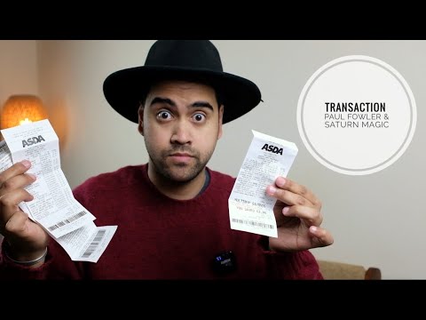 Roo’s Reviews ‘Transaction’ by Paul Fowler & Saturn Magic