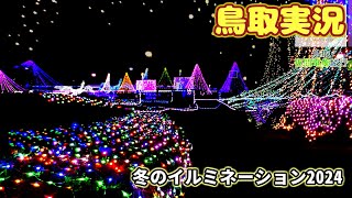 【2024】冬のイルミネーション【鳥取実況】