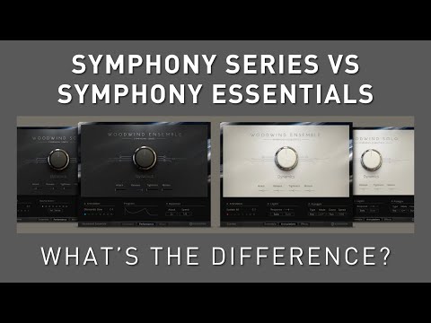 Symphony Series vs Symphony Essentials - What's the Difference?