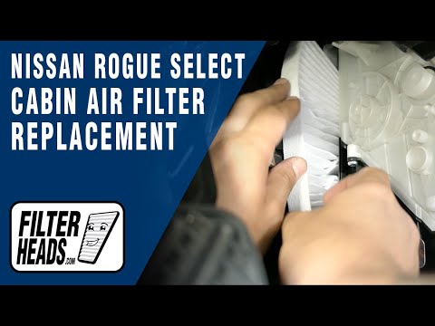 How to Replace Cabin Air Filter 2015 Nissan Rogue Select | AQ1114
