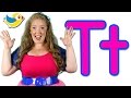 The Letter T Song Learn The Alphabet