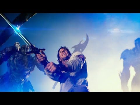 "Cane Yeager saves Optimus prime from the Knights" | Scene (Transformers: The Last Knight) HD