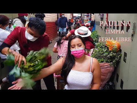 , title : 'PAULINA , MARKET LIMPIA (Feria Libre Cuenca), SPIRITUAL CLEANSING, MASSAGE, ASMR'