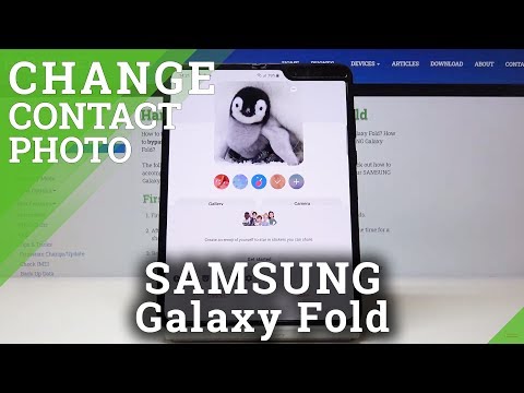 How to Add Photo to Contact in SAMSUNG Galaxy Fold – Personalize Contacts