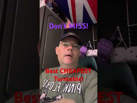 Best CHEAPEST Turntable!!