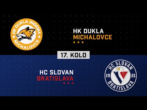 17.kolo Dukla Michalovce - HC Slovan Bratislava HIGHLIGHTS