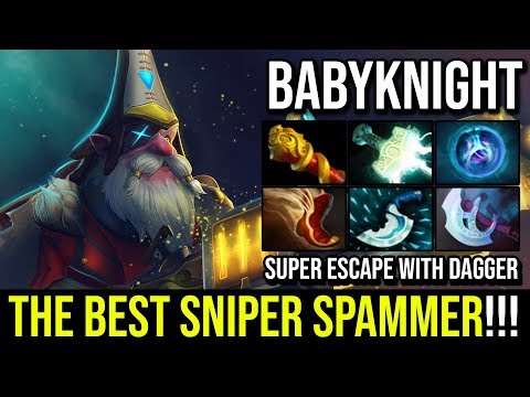 [Babyknight] The Best Sniper Spammer in Top Immortal Rank | EPIC Comeback With Blink Dagger Dota 2
