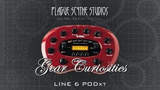 Video thumbnail for Gear Curiosities: Line 6 PODxt - The Bean Evolves! by Plague Scythe Studios