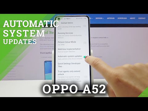 How to Enable Automatic System Updates in Oppo A52 – Auto Update