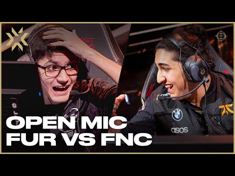 FNATIC Executes A Critical 5v5 Retake | Open Mic | FNATIC vs FURIA | Champions İstanbul 22