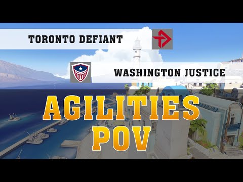 AGILITIES GENJI POV ● Toronto Defiant Vs Washington Justice ● Week 24 ● OWL Pov