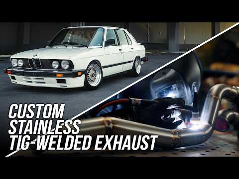 Why buy a $500 exhaust when you can make your own for thousands more?