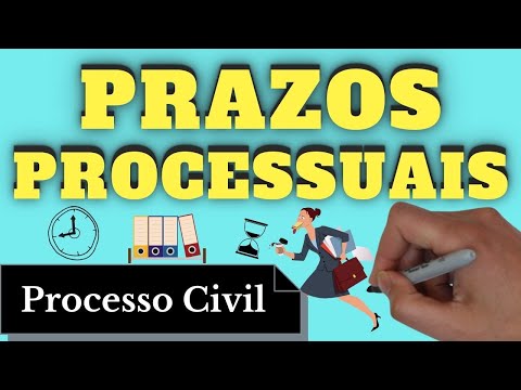Prazos Processuais (Processo Civil) - Resumo Completo